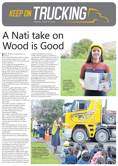 Keep on trucking – Gisborne Herald feature